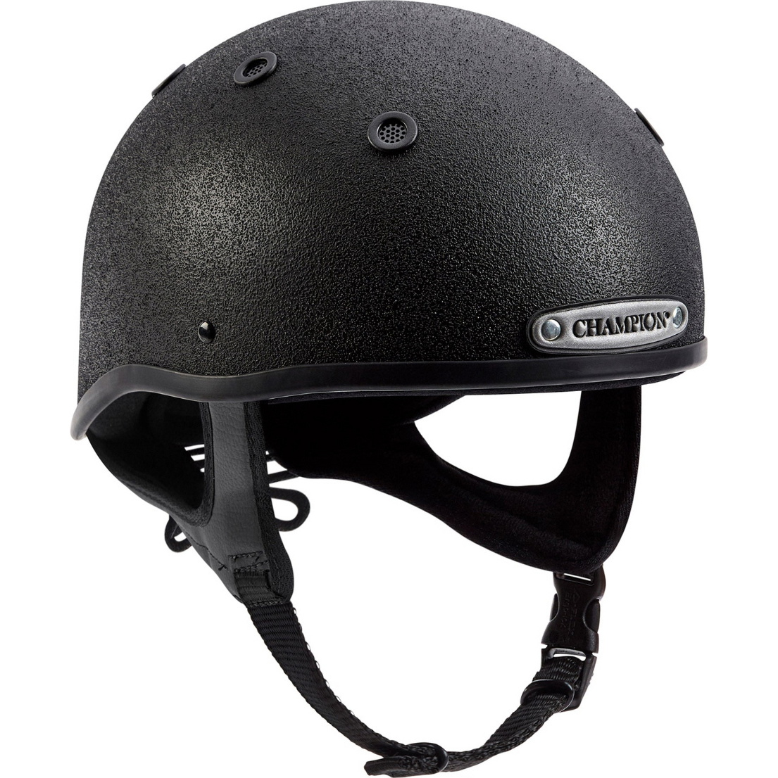 Champion Oval Unisex Pro-Lite 2 Jockey Skull Riding Hat OVALPROLITE2 - Black